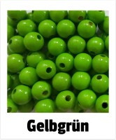 Holzperlen 12mm gelbgrün